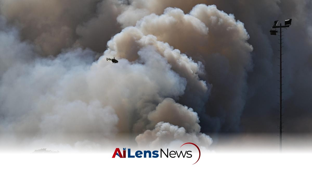 Firefighters Struggle Against Major Blaze in Fontainebleau Forest Near Paris