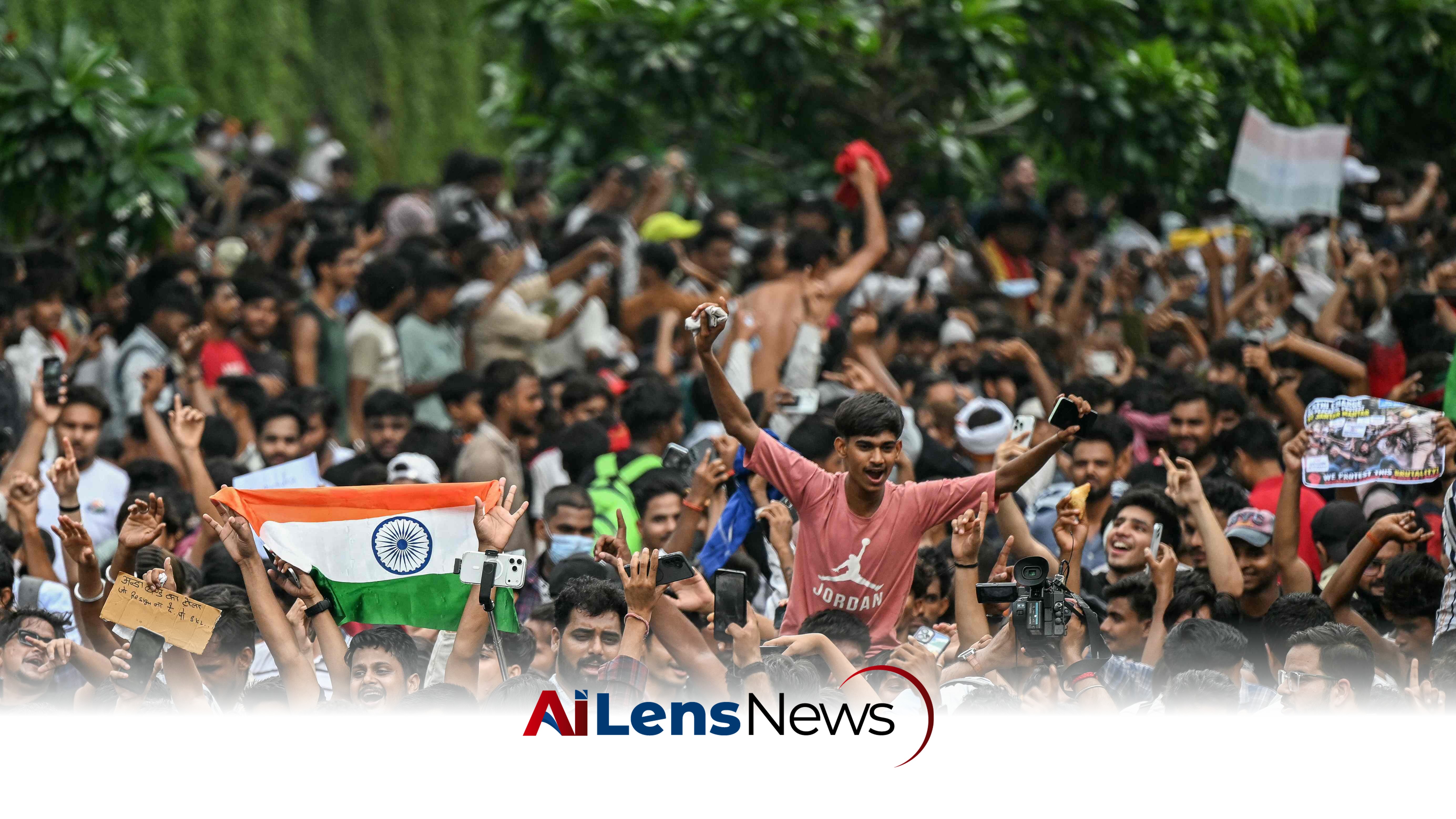 Students Unite at Jantar Mantar: A Movement for Justice