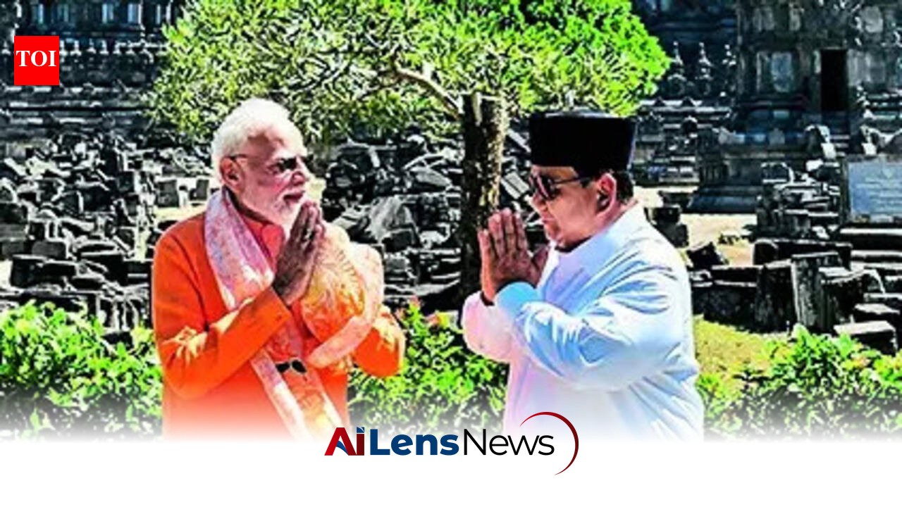 Modi, Prabowo Inaugurate Temple Restoration Project