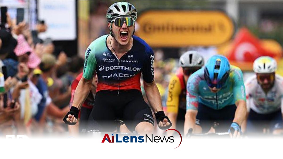 Kooij Wins Chaotic Sprint Finish on Stage Five