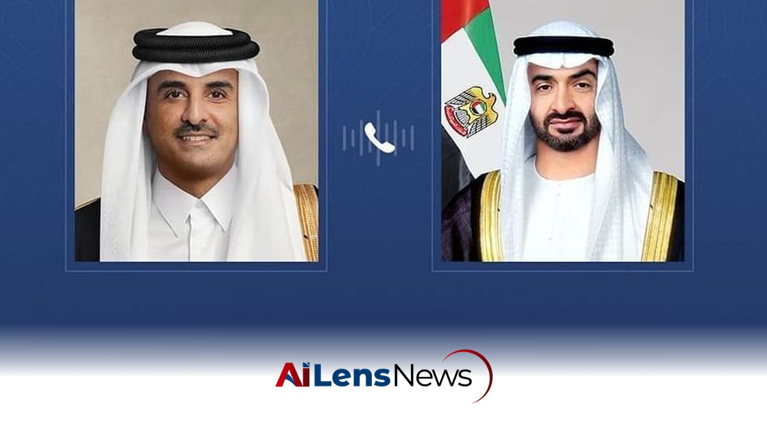 UAE President Offers Condolences to Qatar's Emir Over Sheikh Hamad's Passing