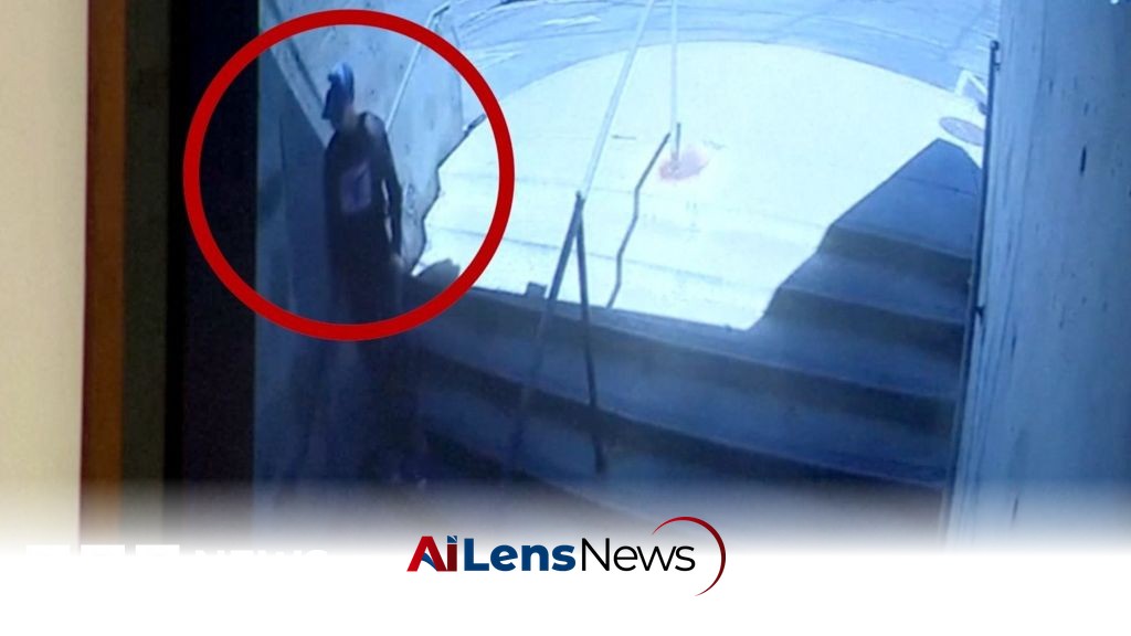 New video shows man believed to be Tyler Robinson before Charlie Kirk shooting