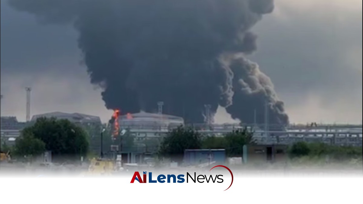 Ukraine Hits Major Oil Terminal in Russia's St Petersburg