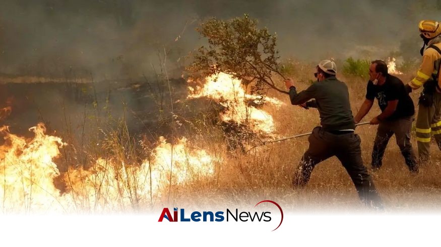 Record Wildfires in Spain and France Displace Over 250,000 People