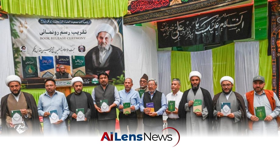 Sheikh Muqaddas Pashkumi's Books Launched in Kargil