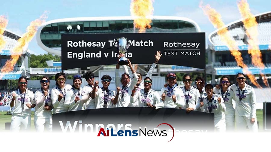 India Women Achieve Historic Victory in First-Ever Test at Lord's