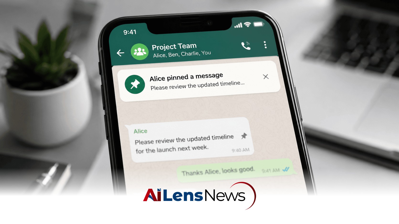 WhatsApp to Alert Users When New Messages Are Pinned | Qatar Living
