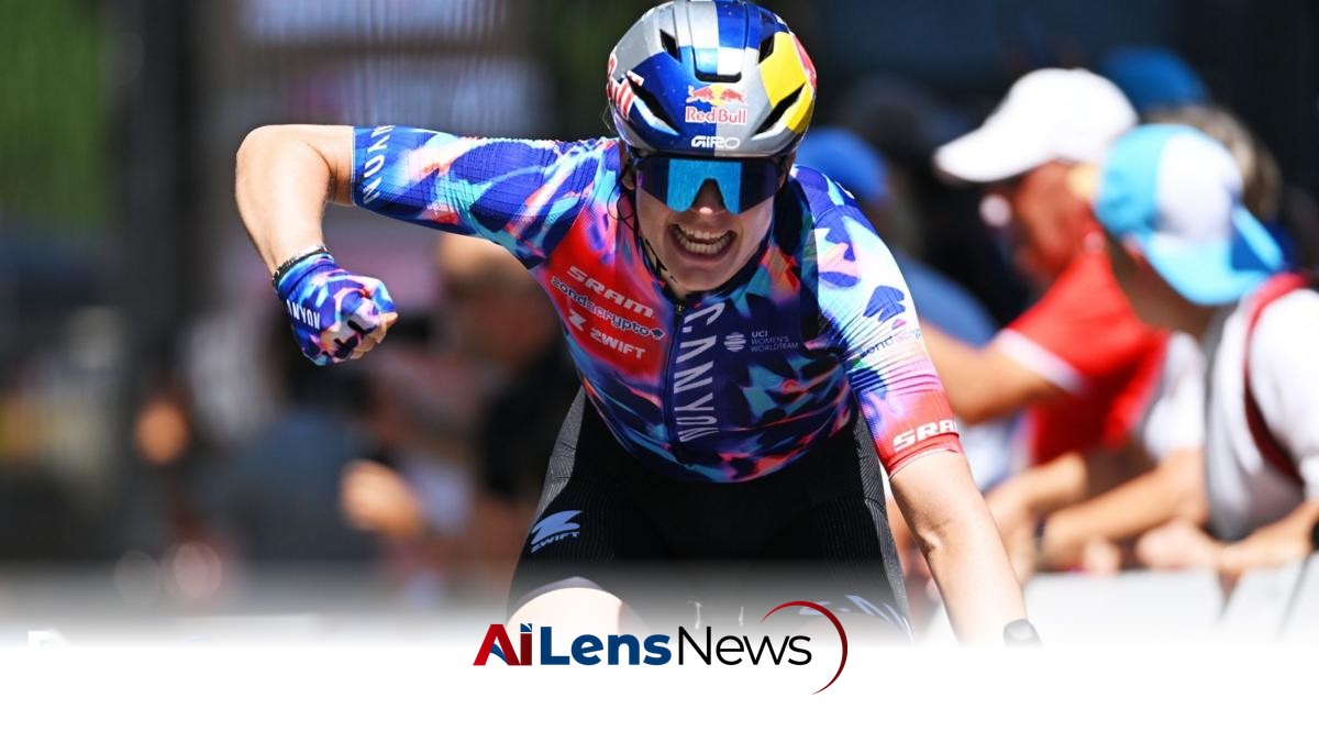 Backstedt Sprints to Tour de Suisse Femmes Stage Win