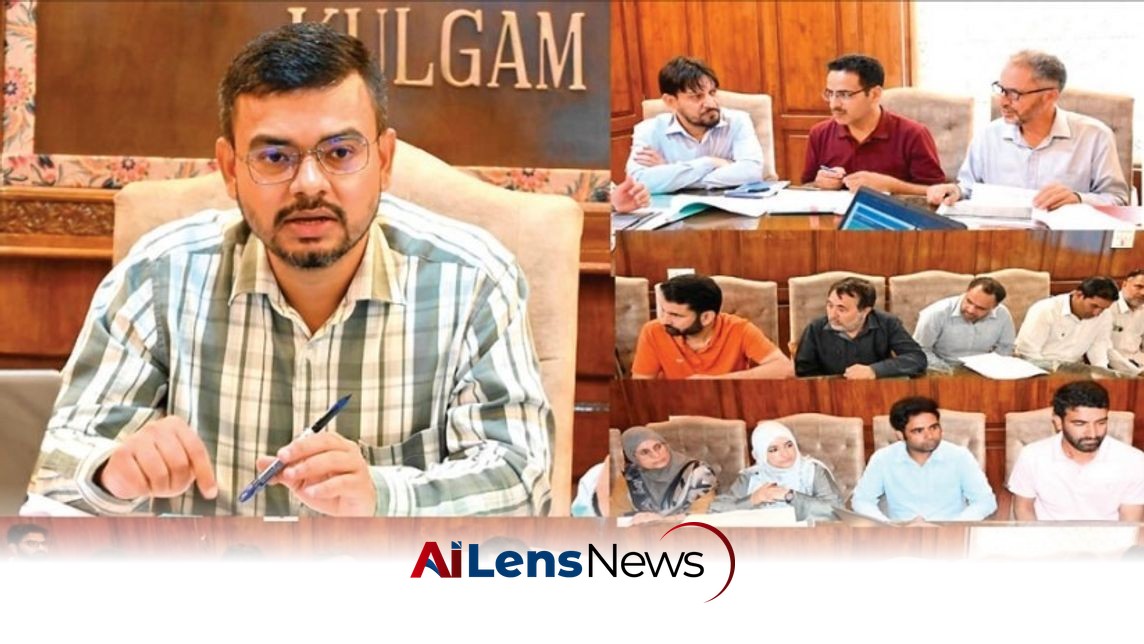 DDC Kulgam reviews functioning of Education Deptt in district