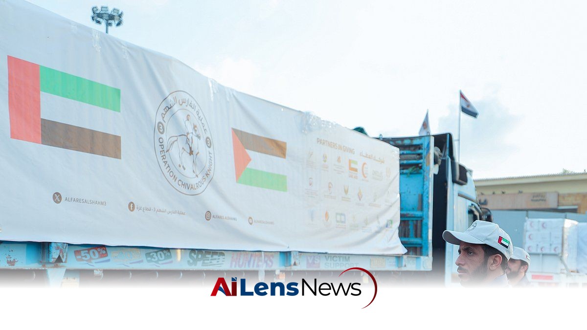 UAE Delivers 938 Tonnes of Humanitarian Aid to Gaza Amid Ongoing Crisis