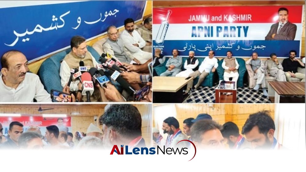 Altaf Bukhari Advocates Dialogue for Restoration of Jammu and Kashmir's Rights