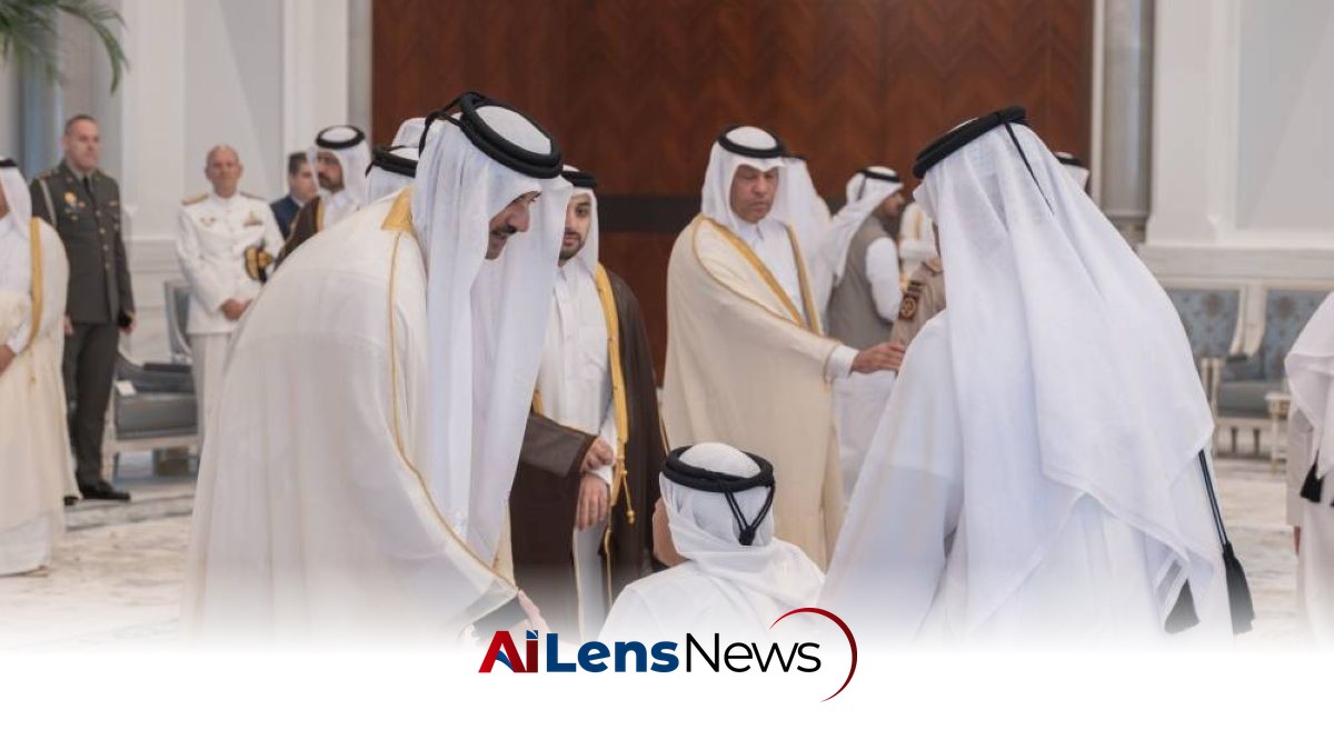 Amir Sheikh Tamim Bin Hamad Al-Thani Receives Condolences on Mourning Day Three