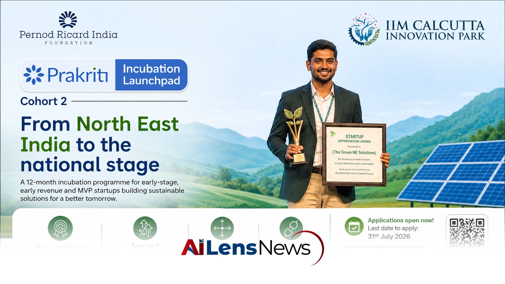 IIM Calcutta Innovation Park Launches New Incubation Program for Northeast Startups