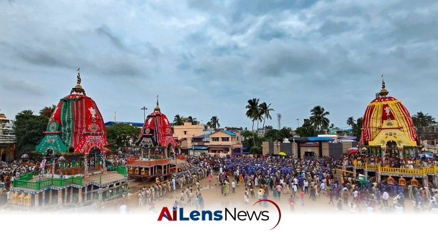 Lakhs Gather in Puri for Bahuda Yatra Celebrations