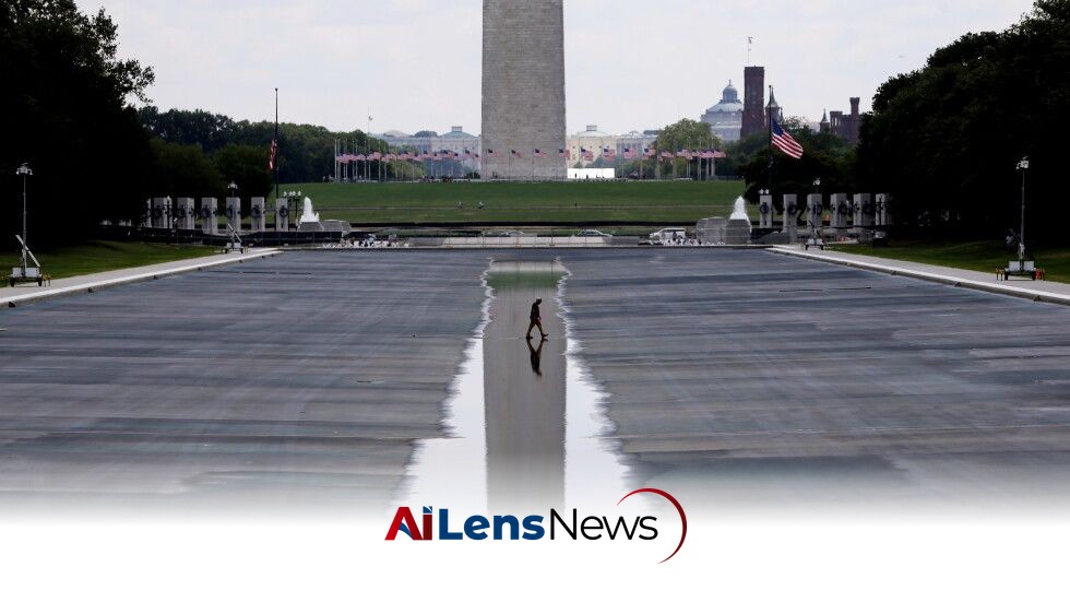Trump Criticizes Pirro Over Reflecting Pool Damage Claims