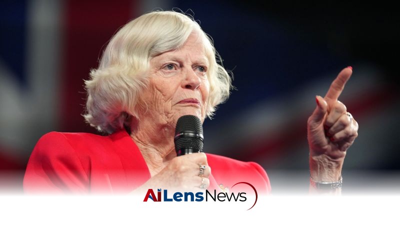 Investigation Launched into Suspected Murder of Former UK Lawmaker Ann Widdecombe