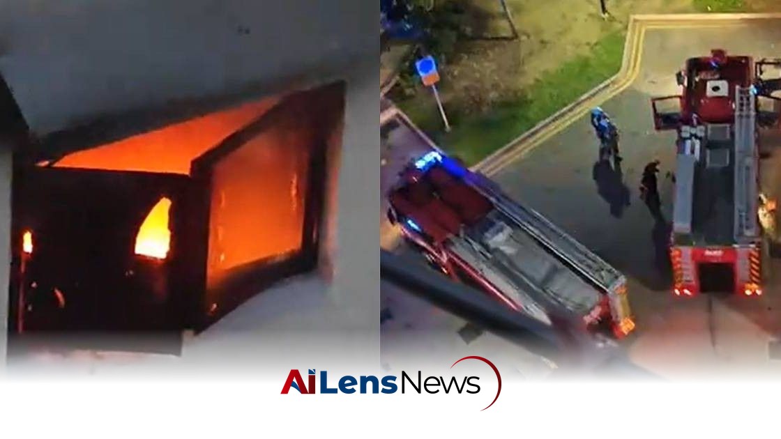 Heroic Act: Man Extinguishes Fire at Yishun Flat, Gains Online Acclaim
