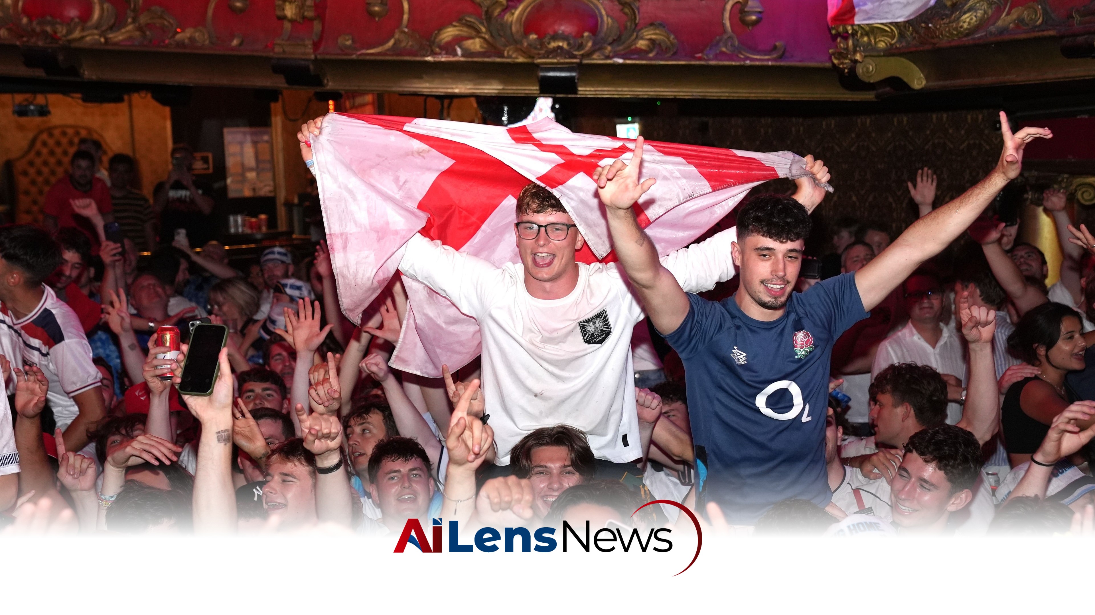 William congratulates England on ‘top performance’ as fans celebrate 2-1 victory