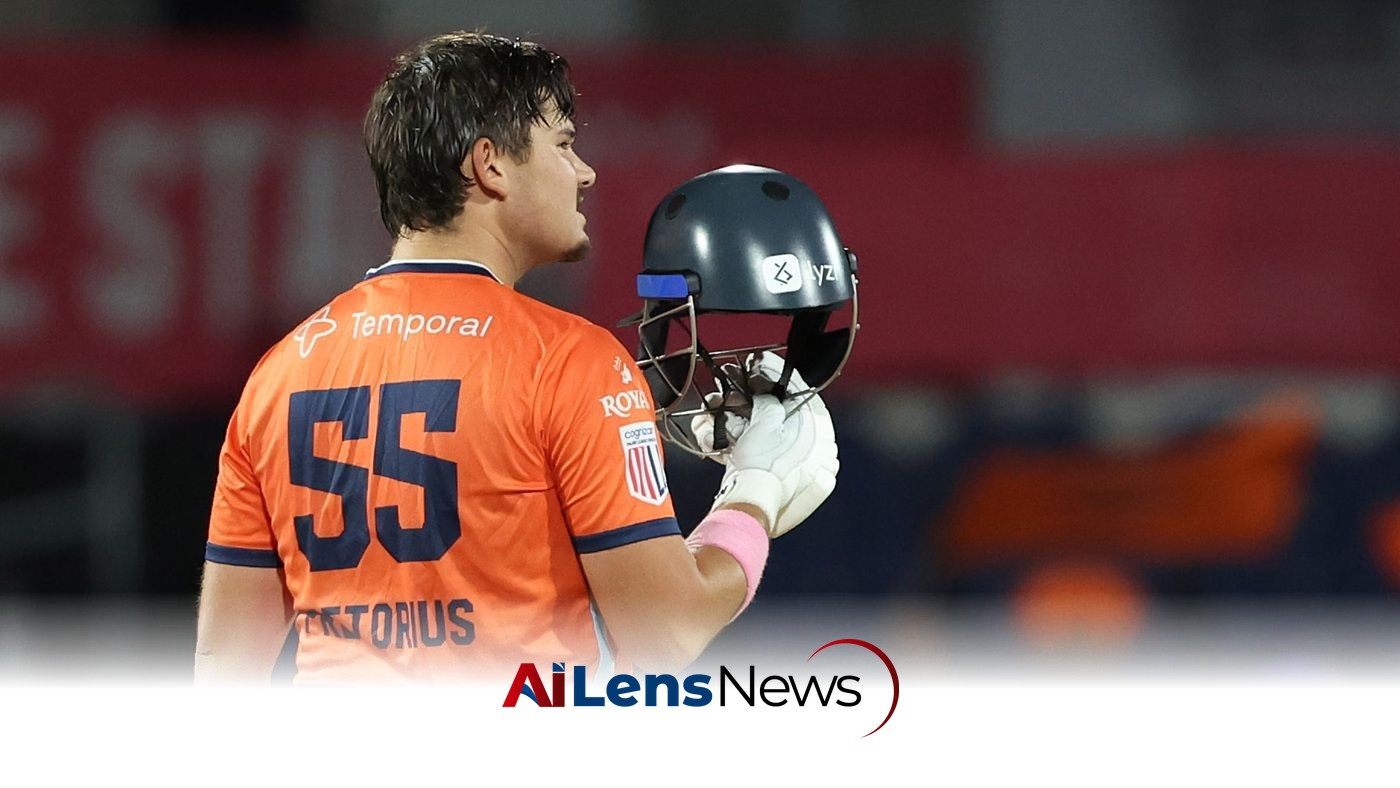 Pretorius' maiden T20 century consolidates Unicorns' top spot