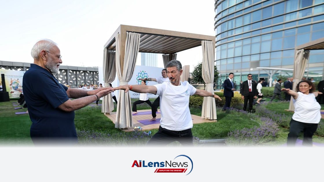 PM Modi Promotes Yoga and Cultural Ties During Uzbekistan Visit PM Modi Promotes Yoga and Cultural Ties During Uzbekistan Visit