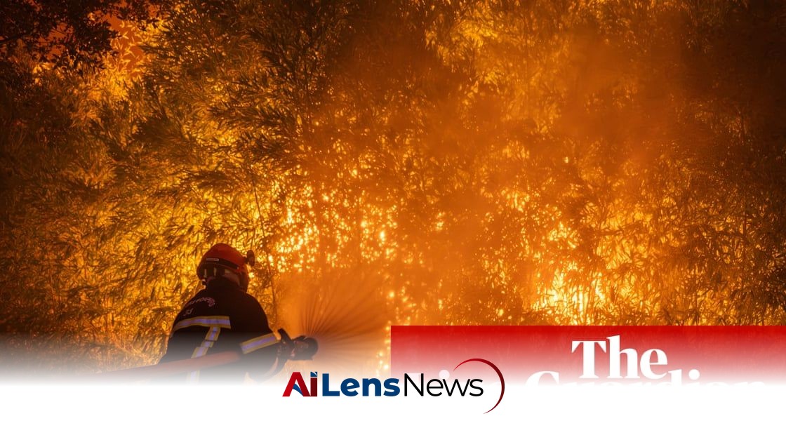 Over 300,000 Evacuated as Wildfires Rage Across France and Spain