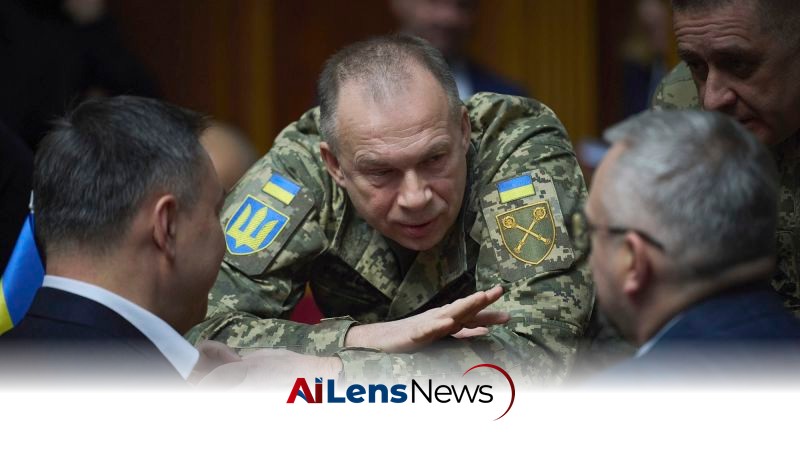 Zelensky Dismisses Ukraine's Military Chief Amid Protests