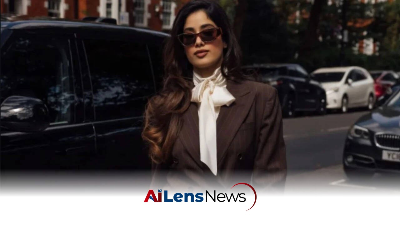 Janhvi Kapoor Dazzles in Rs 5 Lakh Ralph Lauren Ensemble at Lord's ODI