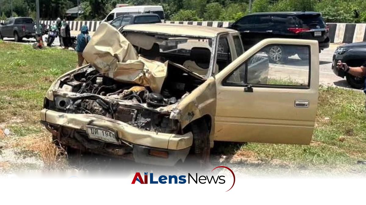 Nine Thai monks killed after 11-year-old driver collides with procession