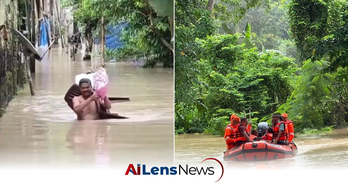 Assam Flood Emergency: Over 3.1 Lakh Affected as Brahmaputra Surges