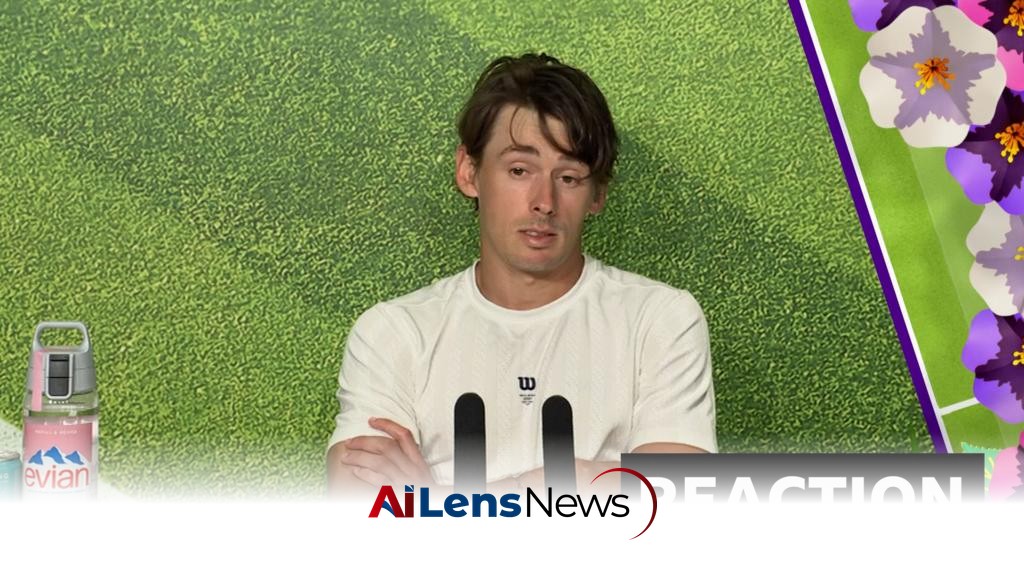 'It breaks me inside' - De Minaur reacts to crashing out of Wimbledon