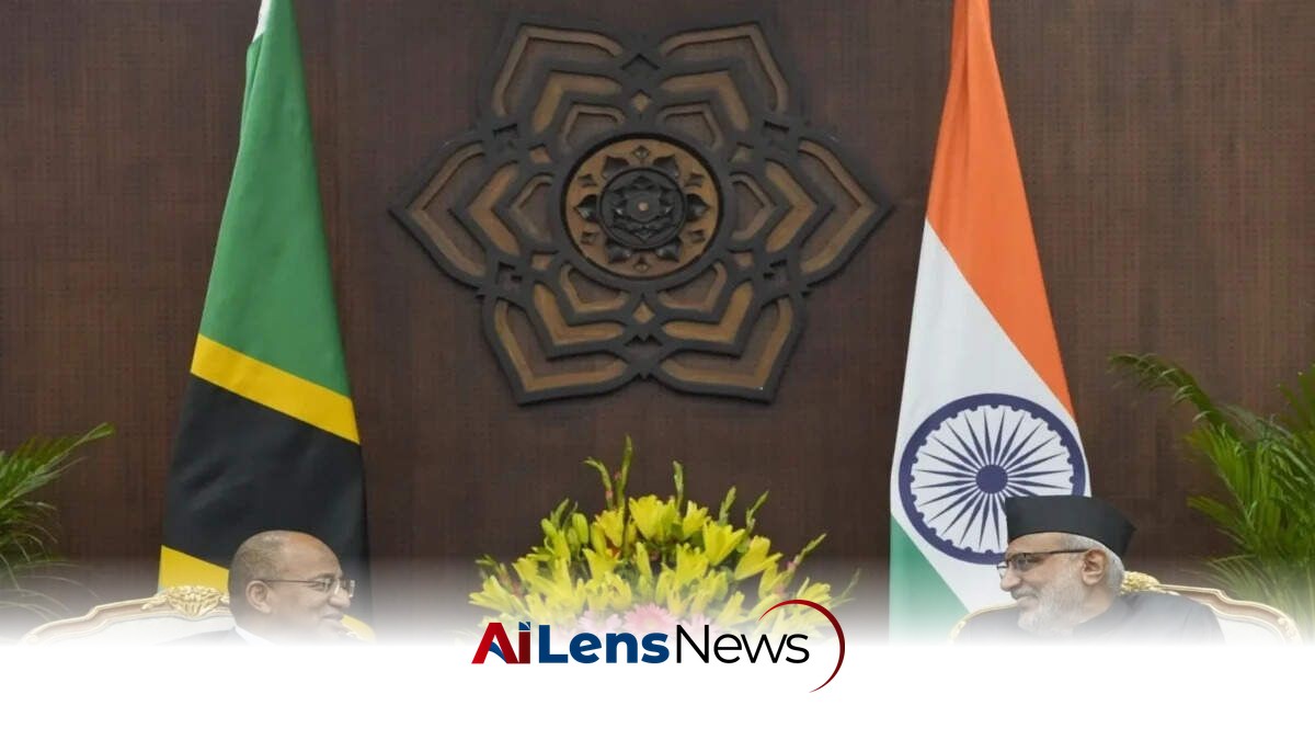 Vice President CP Radhakrishnan and Zanzibar President Mwinyi Discuss Strengthening Bilateral Ties