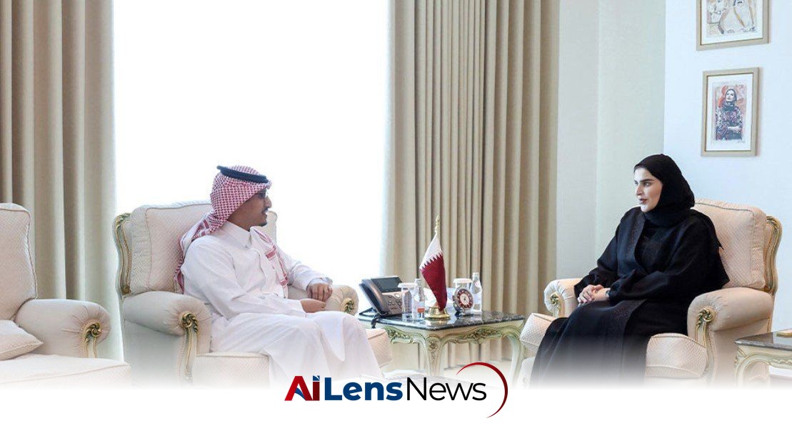 Qatar's Minister of State for International Cooperation Meets Saudi Ambassador to Enhance Bilateral Relations