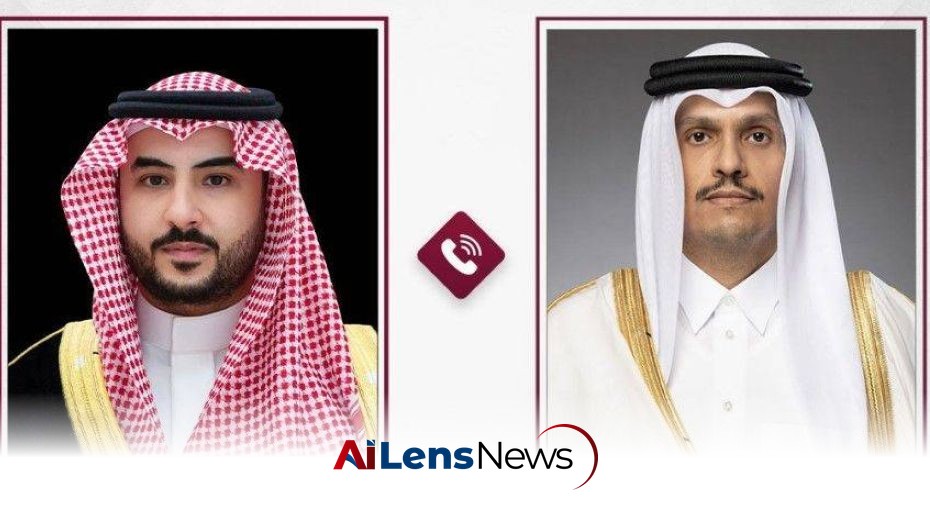 Qatari Prime Minister Receives Condolences from Saudi Defense Minister