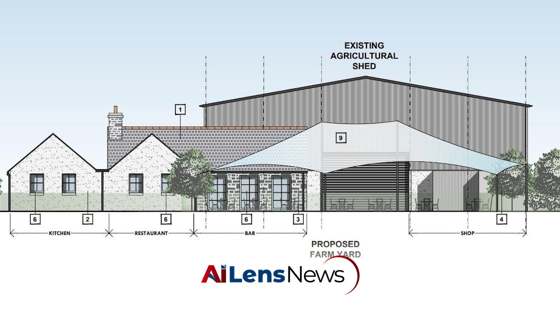 Gill Hall Farm in Co Down Plans to Build Bar and Restaurant