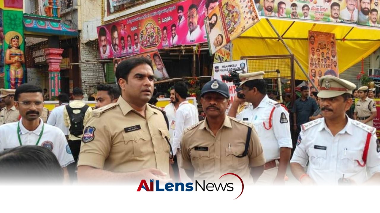 Hyderabad Police Enhance Security for Bonalu Festival with 2,500 Personnel
