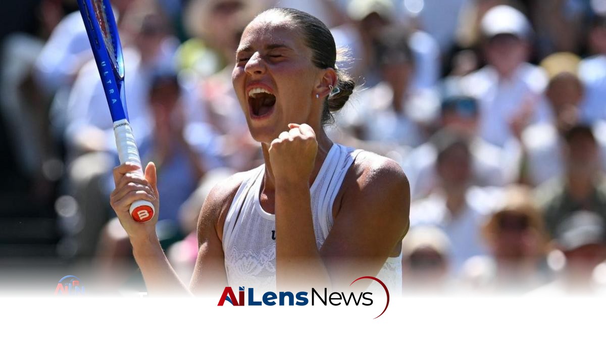 Kostyuk dedicates Wimbledon quarter-final win to grandfather