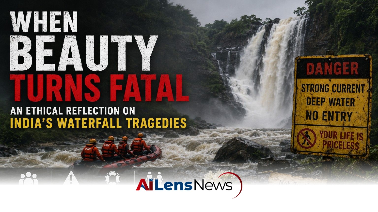 When Beauty Turns Fatal: An Ethical Reflection on India’s Waterfall Tragedies