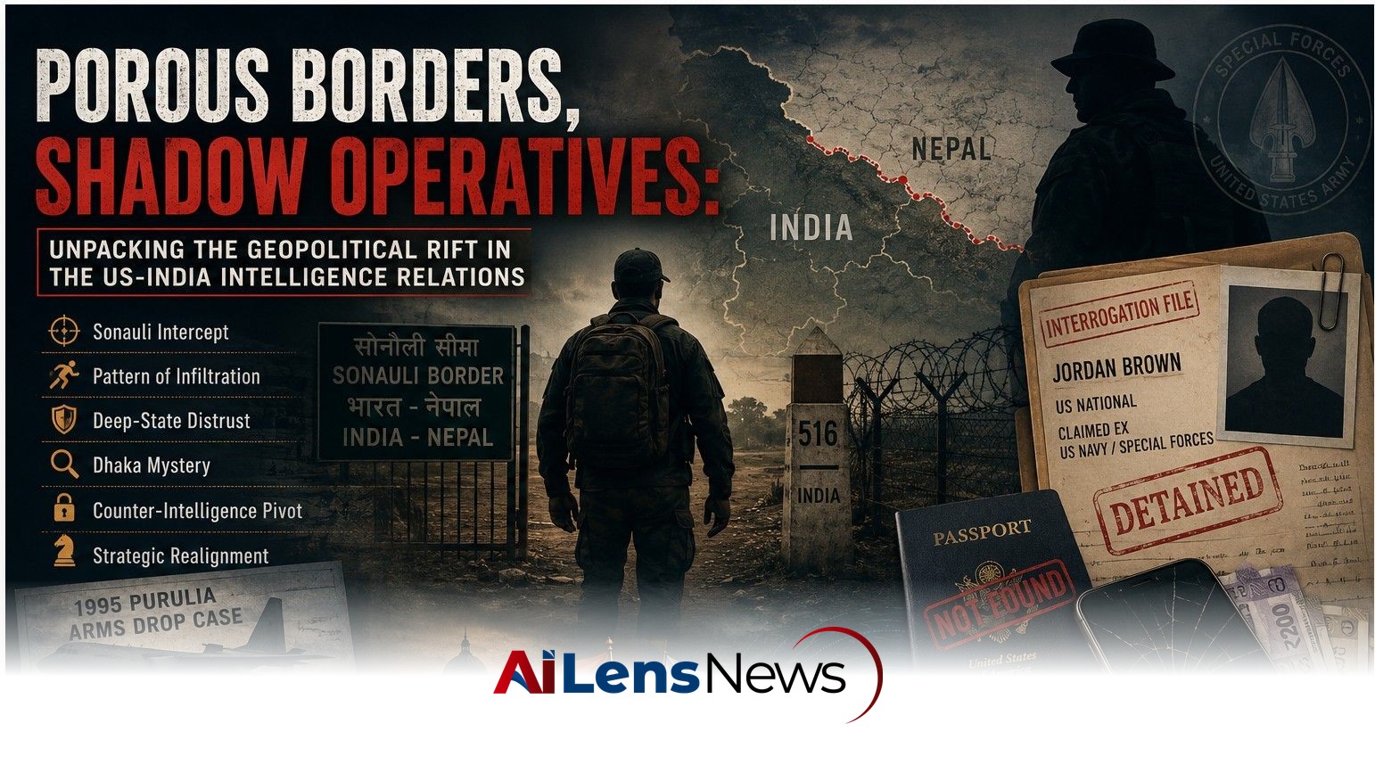 Porous Borders and Shadow Operatives: The Geopolitical Rift in US-India Intelligence Relations