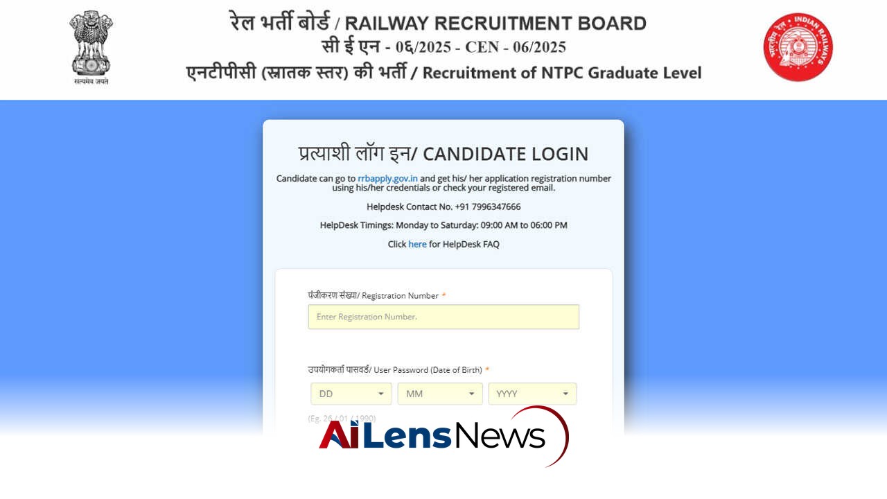 RRB Releases NTPC Graduate Level CBT-II Admit Card for July 10 Examination