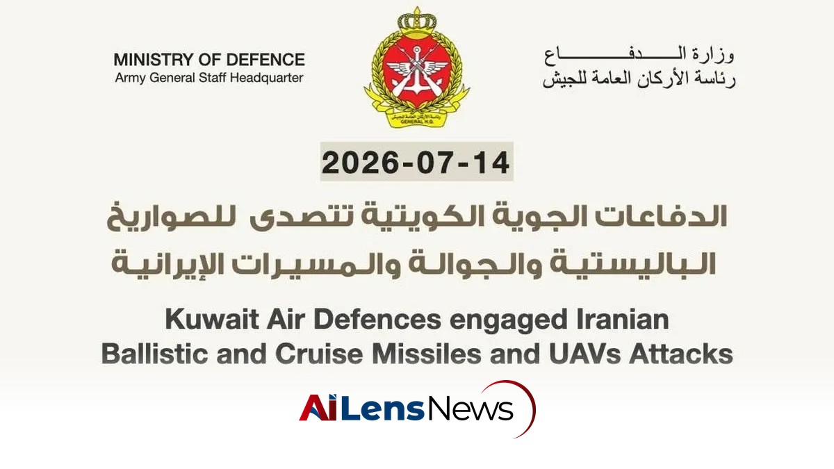 Kuwait's Armed Forces Intercept Iranian Attack: Missiles and Drones Target Vital Facilities