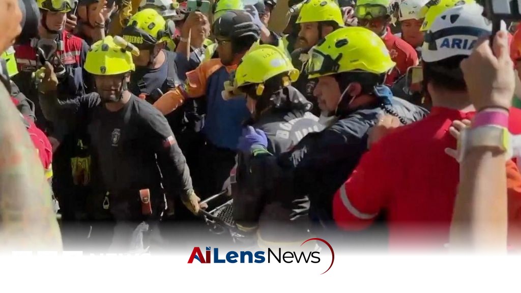 Man rescued from rubble eight days after Venezuela earthquake
