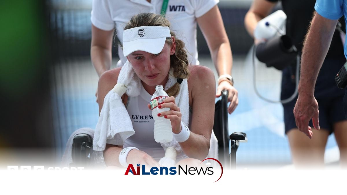 Ekaterina Alexandrova Collapses During Memphis Classic Match
