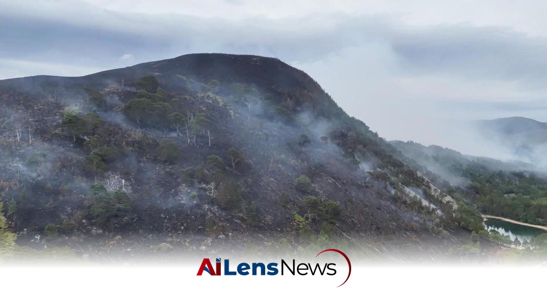 Cairngorms Wildfire Contained as Fire Crews Continue Efforts