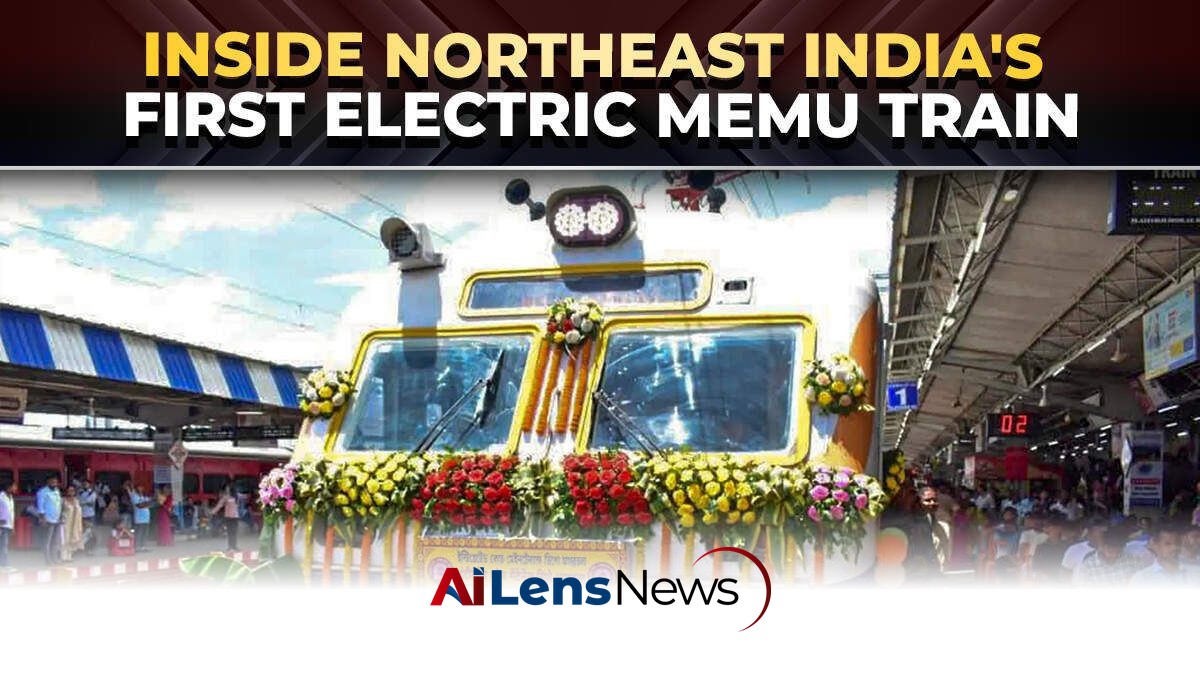 Indian Railways launches first MEMU train in Northeast, boosting Tripura-Assam connectivity
