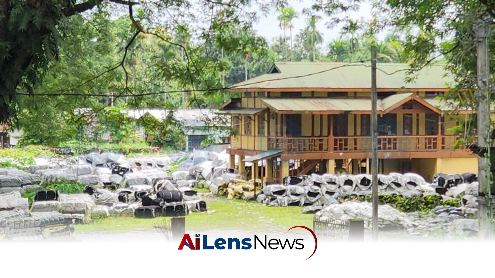 Unused Geo-Bags at Water Resources Dept in Kamrup Raise Concerns Amid Erosion Crisis