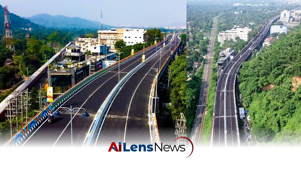 Temporary Closure of Nilachal Flyover Service Lane for Drainage Works in Guwahati