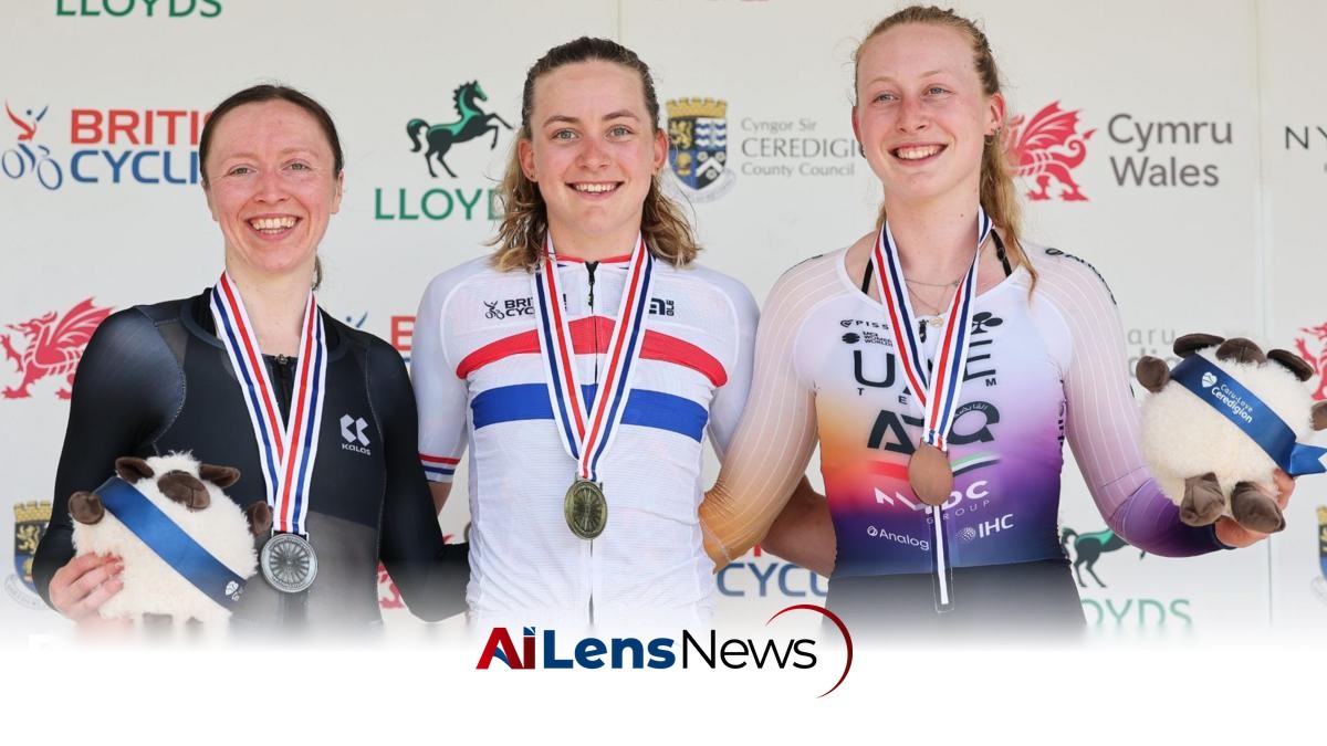 Backstedt Retains British Time Trial Title on All-Welsh Podium