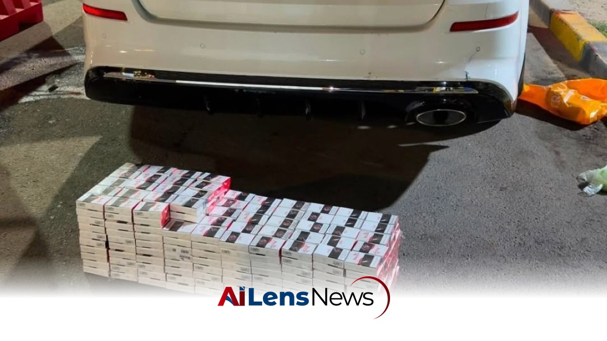 Customs Officers at Nuwaiseeb Border Foil Cigarette Smuggling Attempt