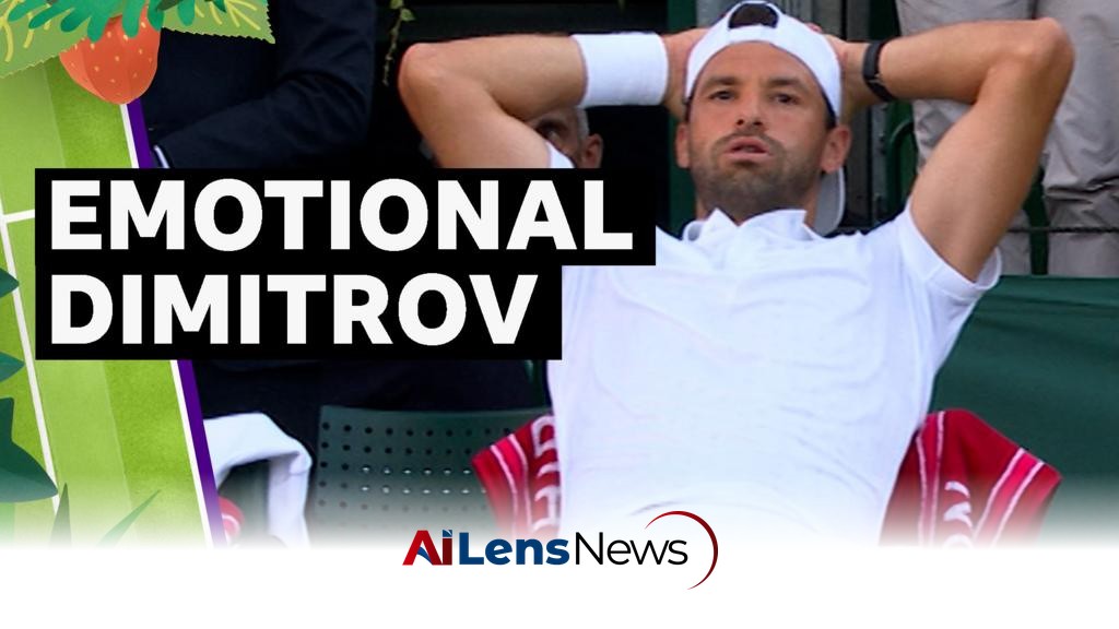 'I just don't want to let people down' - Dimitrov on emotional return to Wimbledon