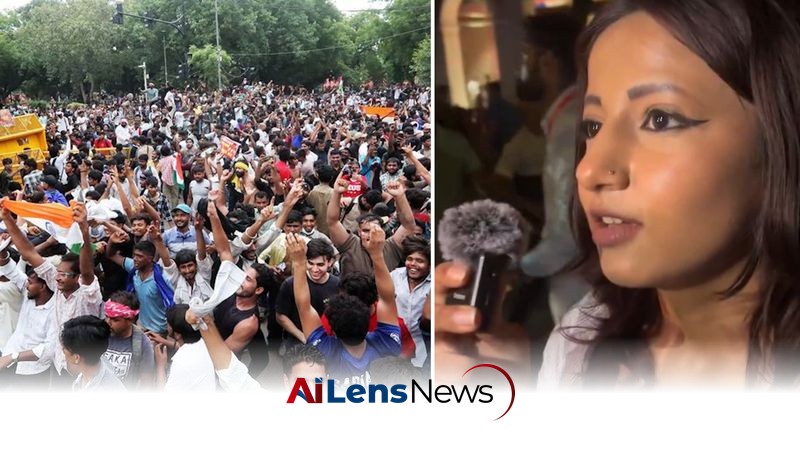 25-Year-Old Woman Charged for Comments Against PM Modi at CJP Protest